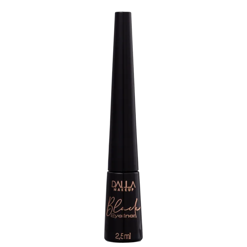 Novo Delineador Liquido Vegano Black - Dalla