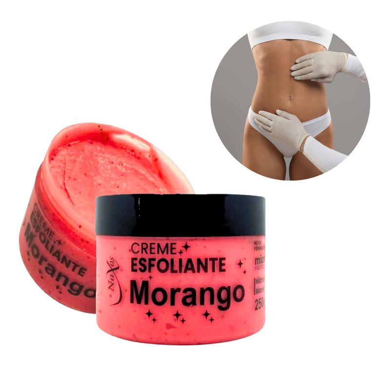 Esfoliante Corporal Morango - Naxos