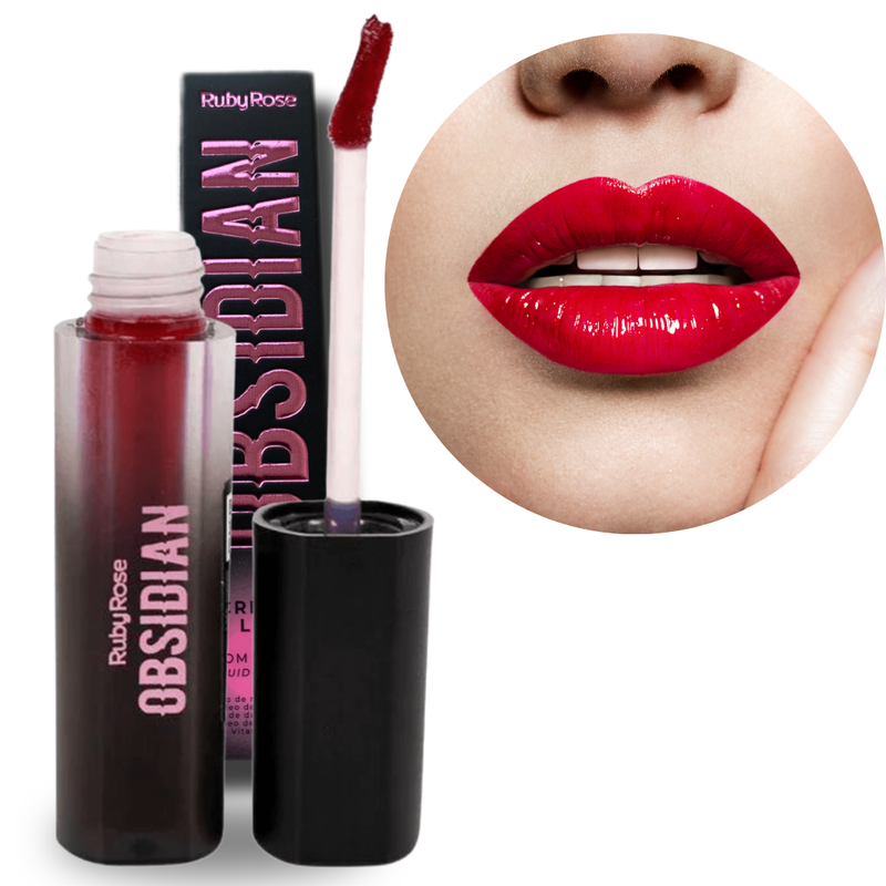 Batom Líquido Creme Lip - Ruby Rose